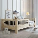 Kinderbett aus Holz Stockholm 160x80cm