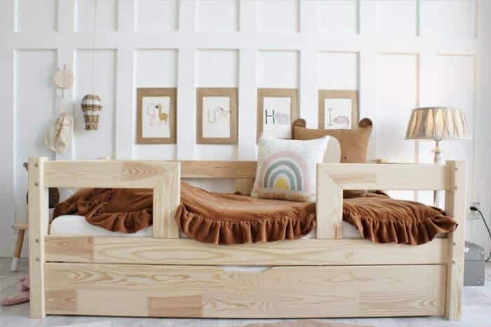 Kinderbett Holz Quinn mit Schublade (Copie)