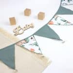 Girlande Musselin Waldtiermotiv