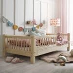Kinderbett aus Holz Stockholm 160x80cm