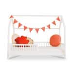 Hausbett Stockholm 200x90cm Weiß